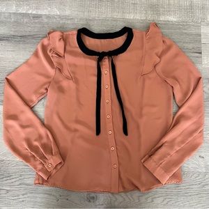 Women’s Blouse - terracotta - small